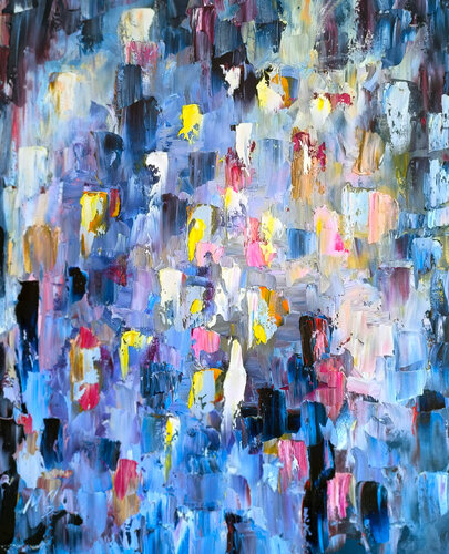 Night City de Maria Slynko, Pintura a la venta en Singulart