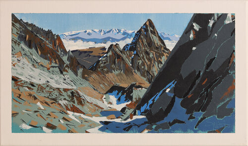 Col de l'Agnelin van Sylvain Baudouin, Schilderij te koop op Singulart