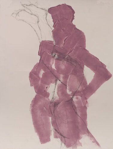 Modèle 9 par Sylvain Baudouin, Œuvre sur papier en vente sur Singulart