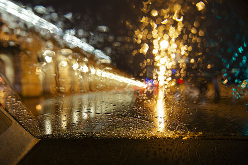 Pluie, lumière, vitesse Robert Bared