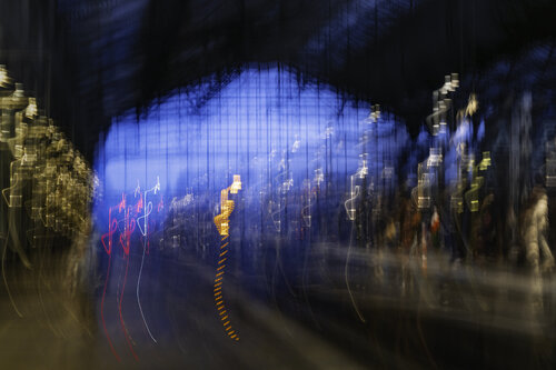 Le tremblement du temps à la Gare de Lyon (Paris) von Robert Bared, Fotografie kaufen auf Singulart