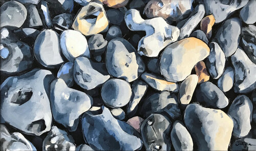 Galet 10 van Anne JOLLY, Schilderij te koop op Singulart