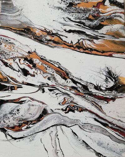 Traumlandschaft 6 von Waltraud Hubinger, Malerei kaufen auf Singulart