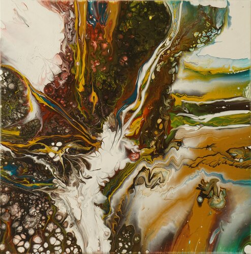 Farbenzauber 2 di Waltraud Hubinger, Pittura in vendita su Singulart