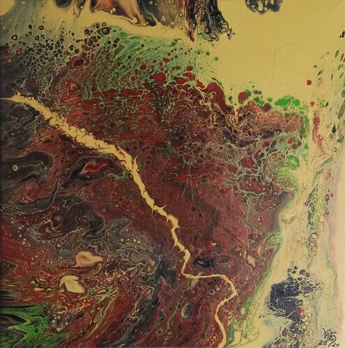 Spurensuche 4 von Waltraud Hubinger, Malerei kaufen auf Singulart