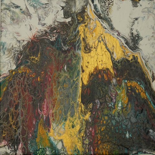 zauberhaft 7 - Zauberberg di Waltraud Hubinger, Pittura in vendita su Singulart