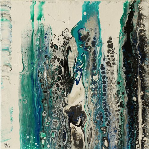 Spurensuche 6 von Waltraud Hubinger, Malerei kaufen auf Singulart