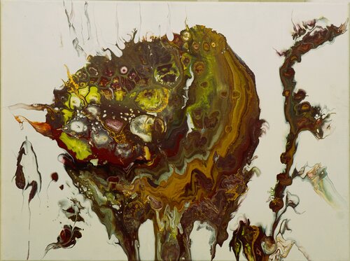 Einzelstück 23-1 di Waltraud Hubinger, Pittura in vendita su Singulart