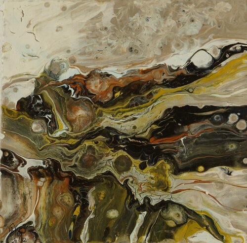 Einzelstück 5 di Waltraud Hubinger, Pittura in vendita su Singulart