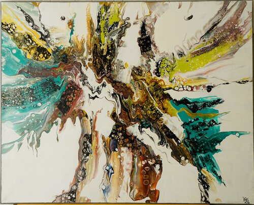 impulsiv 1 di Waltraud Hubinger, Pittura in vendita su Singulart