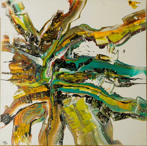impulsiv 3 di Waltraud Hubinger, Pittura in vendita su Singulart