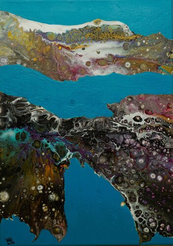 Sommertraum 1 di Waltraud Hubinger, Pittura in vendita su Singulart
