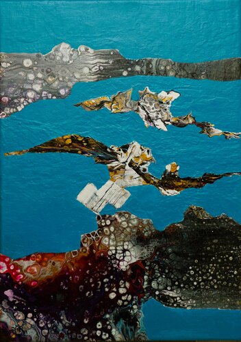 Sommertraum 2 di Waltraud Hubinger, Pittura in vendita su Singulart