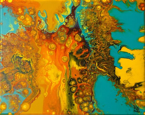 Sommertraum 4 di Waltraud Hubinger, Pittura in vendita su Singulart