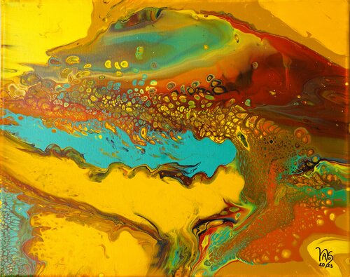 Sommertraum 5 di Waltraud Hubinger, Pittura in vendita su Singulart