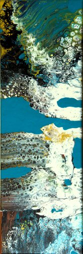 grenzenlos 2024/3 di Waltraud Hubinger, Pittura in vendita su Singulart