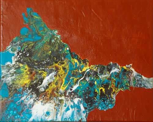 losgelassen 4 di Waltraud Hubinger, Pittura in vendita su Singulart