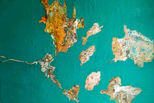 losgelassen 3 van Waltraud Hubinger, Schilderij te koop op Singulart