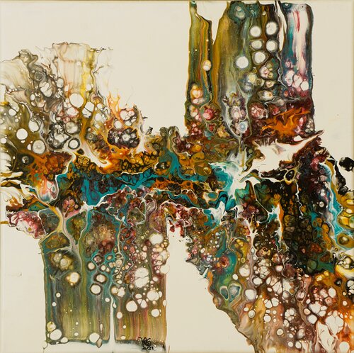 endlos 3 di Waltraud Hubinger, Pittura in vendita su Singulart