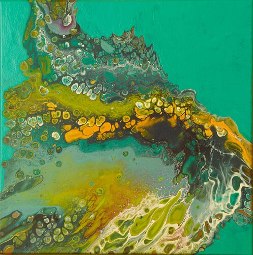 Wassertraum 3 di Waltraud Hubinger, Pittura in vendita su Singulart