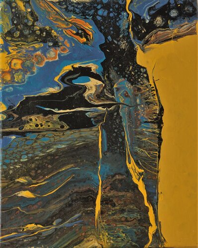 beweglich 6 van Waltraud Hubinger, Schilderij te koop op Singulart