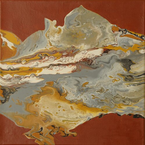 anderswo 4 - elsewhere 4 van Waltraud Hubinger, Schilderij te koop op Singulart