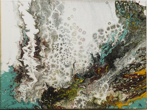 geschichtet 5 von Waltraud Hubinger, Malerei kaufen auf Singulart