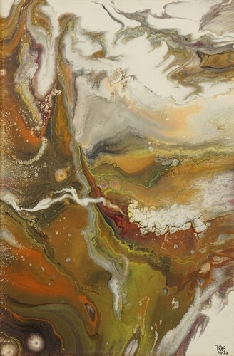 Wellental 1 van Waltraud Hubinger, Schilderij te koop op Singulart