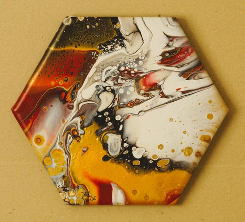 Herbstgold 2 de Waltraud Hubinger, Pintura a la venta en Singulart