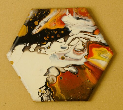 Herbstgold 3 de Waltraud Hubinger, Pintura a la venta en Singulart