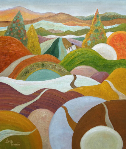 Hold On Tight di Angeles M. Pomata, Pittura in vendita su Singulart