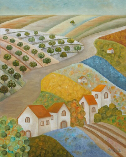 Places We Shared by Angeles M. Pomata, Painting for Sale on Singulart