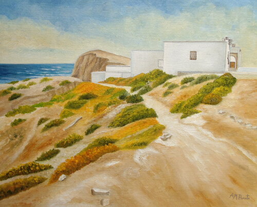 By The Wayside van Angeles M. Pomata, Schilderij te koop op Singulart