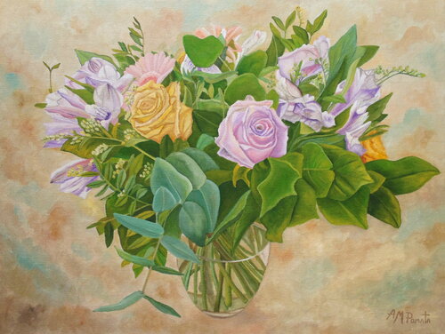 Love And Respect by Angeles M. Pomata, Painting for Sale on Singulart