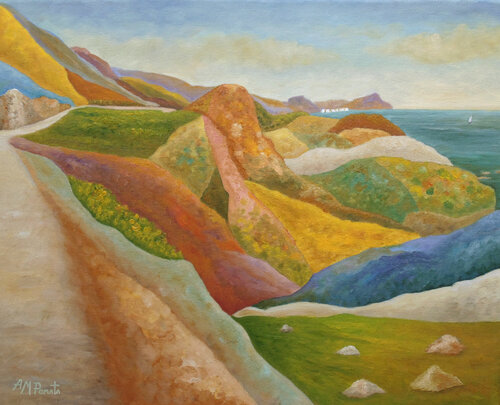 Summer Round The Corner by Angeles M. Pomata, Painting for Sale on Singulart
