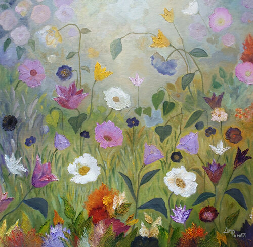 Eager Spring von Angeles M. Pomata, Malerei kaufen auf Singulart