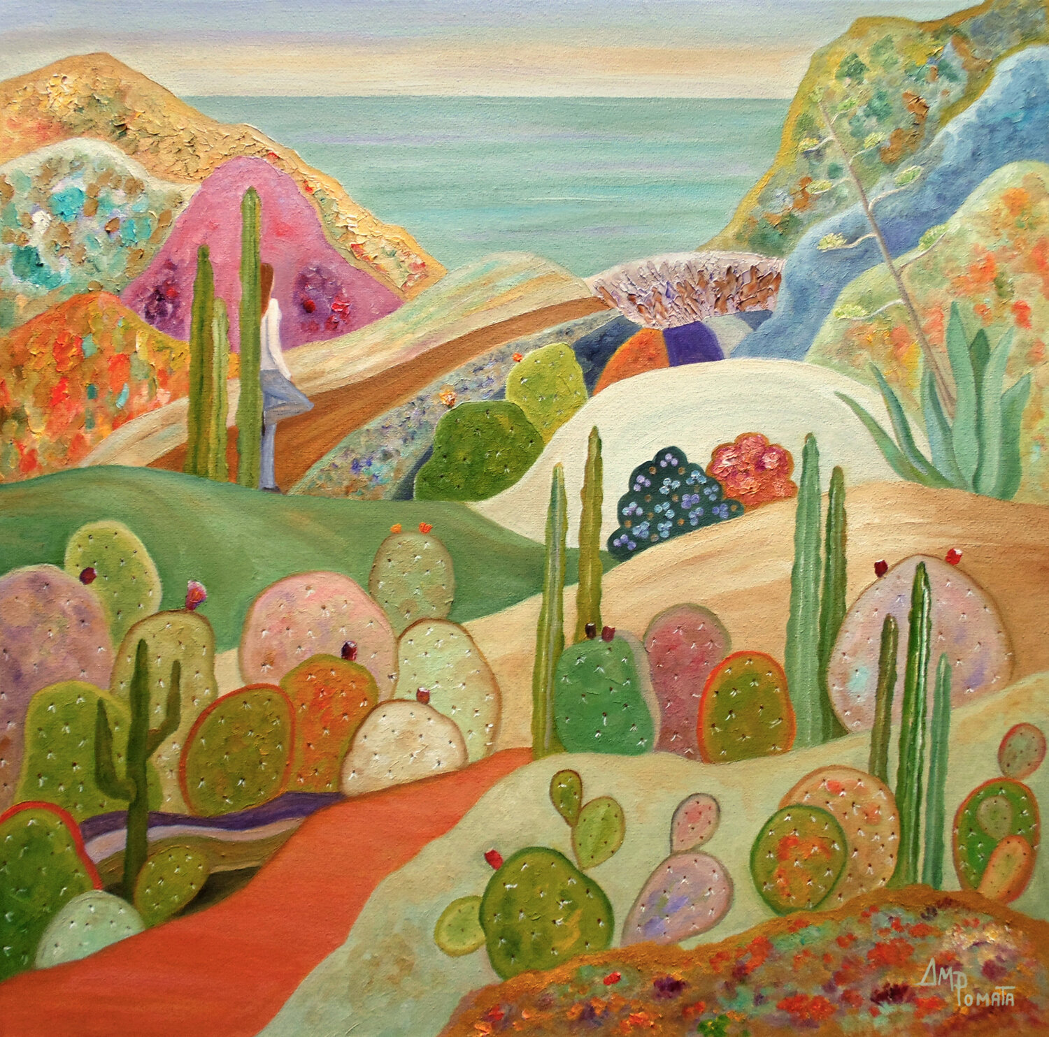Desert In Bloom Angeles M. Pomata