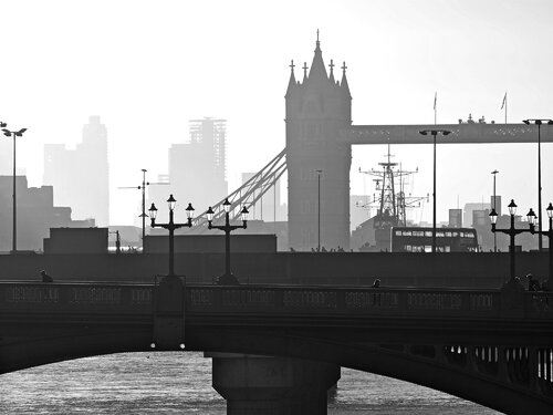 London Bridges di Alex Cassels, Fotografia in vendita su Singulart