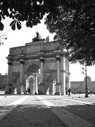 Arc de Triomphe du Carrousel di Alex Cassels, Fotografia in vendita su Singulart