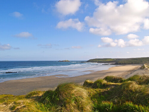 Gwithian Beach van Alex Cassels, Fotografie te koop op Singulart