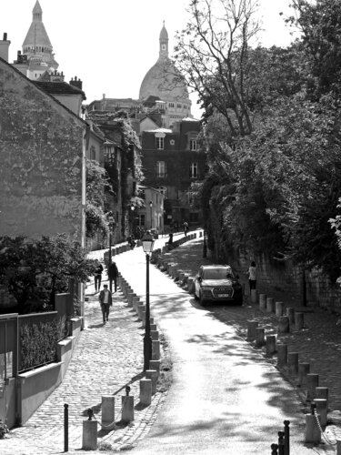 Rue de l'Abreuvoir, Paris - A3 von Alex Cassels, Fotografie kaufen auf Singulart