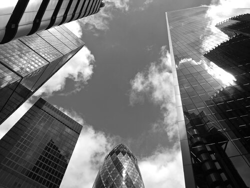 City of London Skyscrapers de Alex Cassels, Fotografía a la venta en Singulart