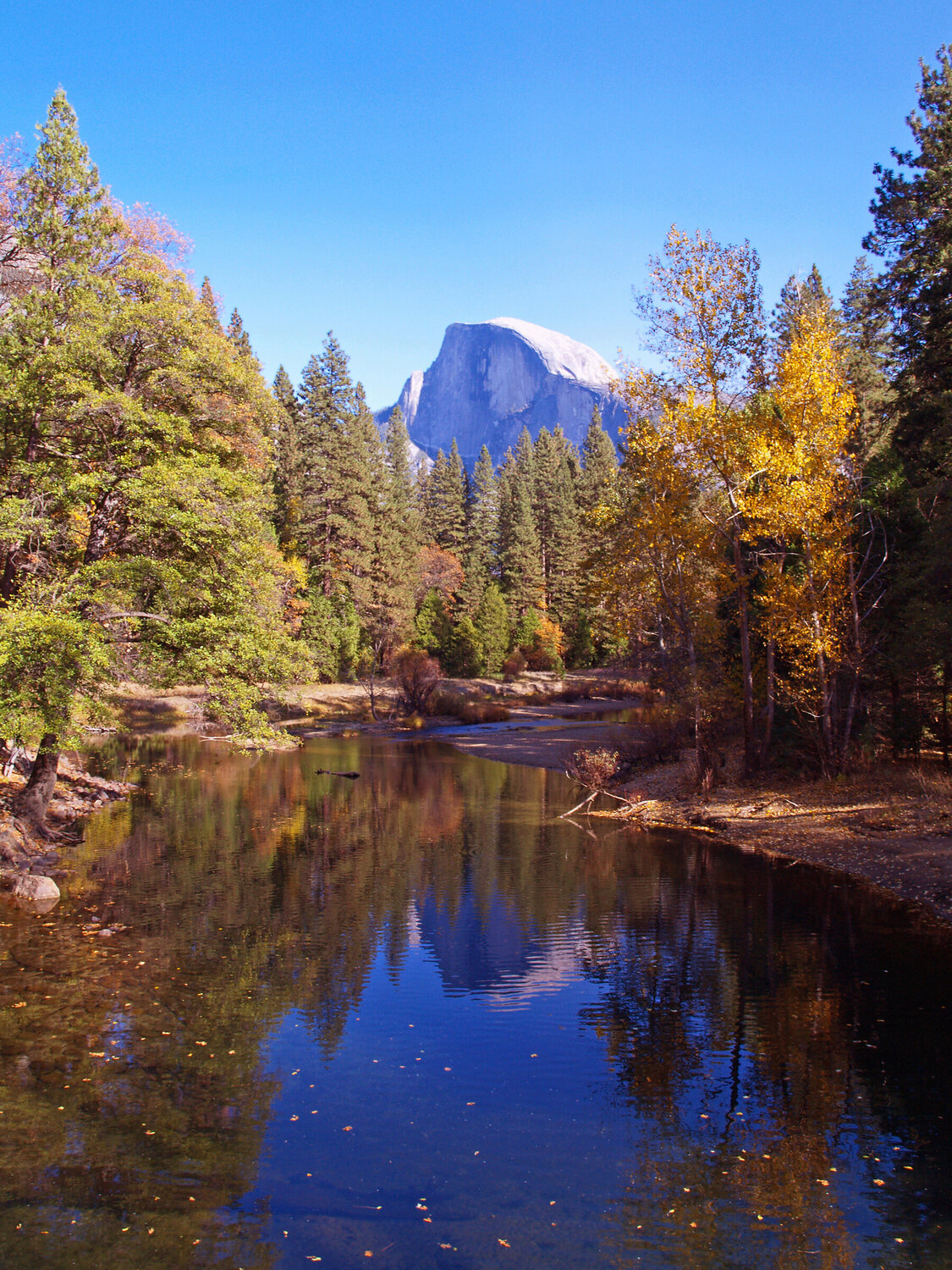 Half Dome and the Merced River Alex Cassels