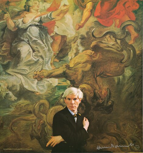 Portrait of Andy Warhol by Hans Namuth, 인쇄 for Sale on Singulart