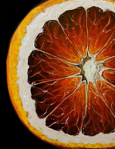 Orange von Elena Dmitrenko, Malerei kaufen auf Singulart