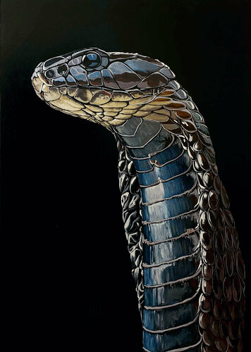 King Cobra di Elena Dmitrenko, Pittura in vendita su Singulart