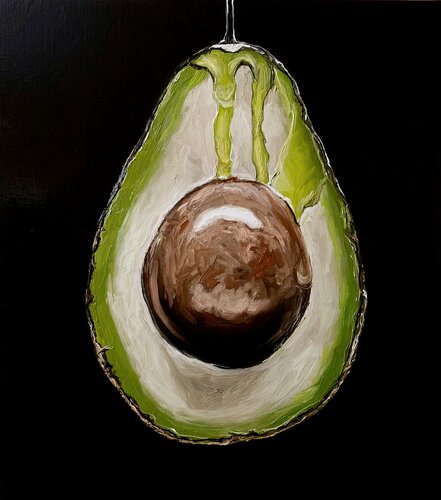 Avocado #3 van Elena Dmitrenko, Schilderij te koop op Singulart