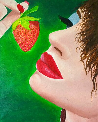Sweet life par Elena Dmitrenko, Peinture en vente sur Singulart