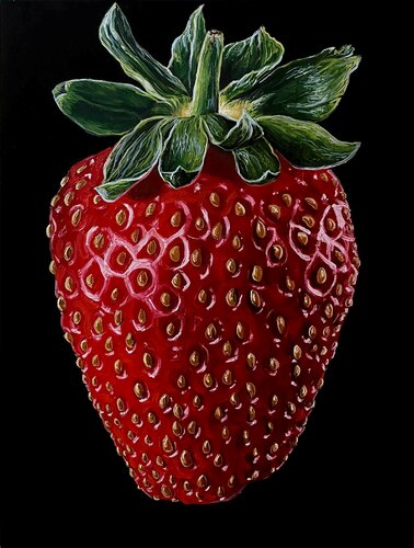 Strawberry par Elena Dmitrenko, Peinture en vente sur Singulart