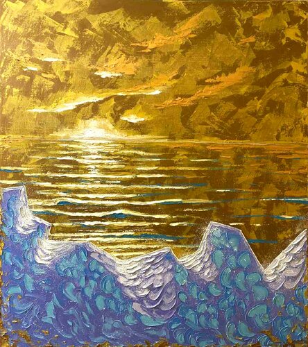 Fairytail Sunset par Elena Dmitrenko, Peinture en vente sur Singulart